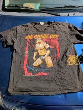 WWF Wrestling 2001 The Rock Dwayne Johnson T-Shirt Black Large "The Great One"