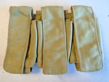 Eagle Industries Khaki MOLLE Triple 40mm Grenade Pouch