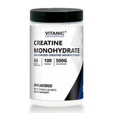 Vitanic Creatine Monohydrate 500 Gram - Pure ...