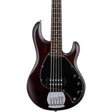 Sterling by Music Man S.U.B. StingRay5 Rosewood FB 5-String Bass Satin Walnut
