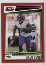 2022 Score Red Odafe Oweh #187 1a7j