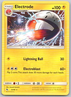 Electrode 22/68 Hidden Fates HIF NM/M