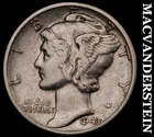 1943 Silver Mercury Dime - Scarce  Better Date  No Reserve  #G9174