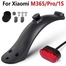 Electric Scooter Rear Fender Mudguard Taillight Set for Xiaomi M365/Pro/1S Parts