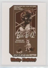 2018 Wacky Packages Go to the Movies Comedy Film Stickers Sepia Bar-B-Q #4 0c4