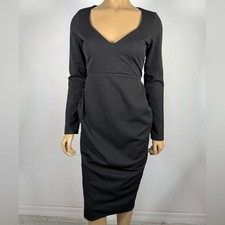 ASOS Maternity Women’s NWT Size 4 Black Dress Long Sleeve