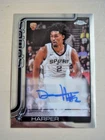 2025/26 Topps Chrome Dylan Harper KEY RC Auto SPURS