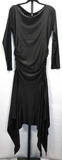 Sale Dress Size XL Pullover Long Sleeve Long Black Dress NWT Polyester & Spandex