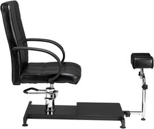 Adjustable Hydraulic Pedicure Chair Foot Massage Station Nail Spa Furniture NEW