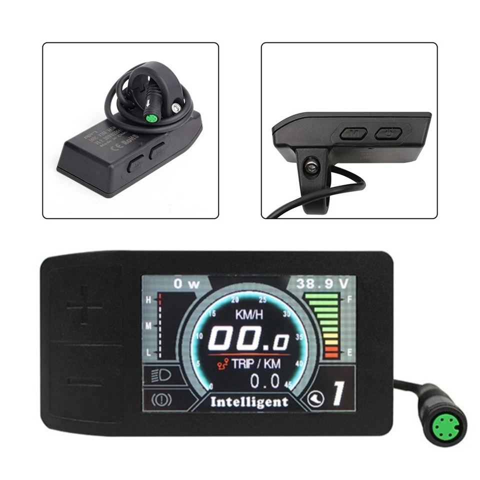 Mountain Biking Electric Bike Display Cycle Computer Average Speed Measurement - Image 3 of 4