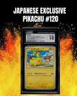 2023 Pokemon Japanese Scarlet & Violet Promo Pikachu #120 CGC 10 GEM MINT 🔥