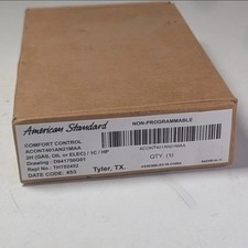 AMERICAN STANDARD HEATING  &  AIR CONDITIONING THERMOSTAT MODEL ACONT401AN21MAA