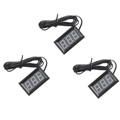 3X DC5-12V-50-110   Digitalthermometer  Kuehlschrank Temperatur Detektor mi7648