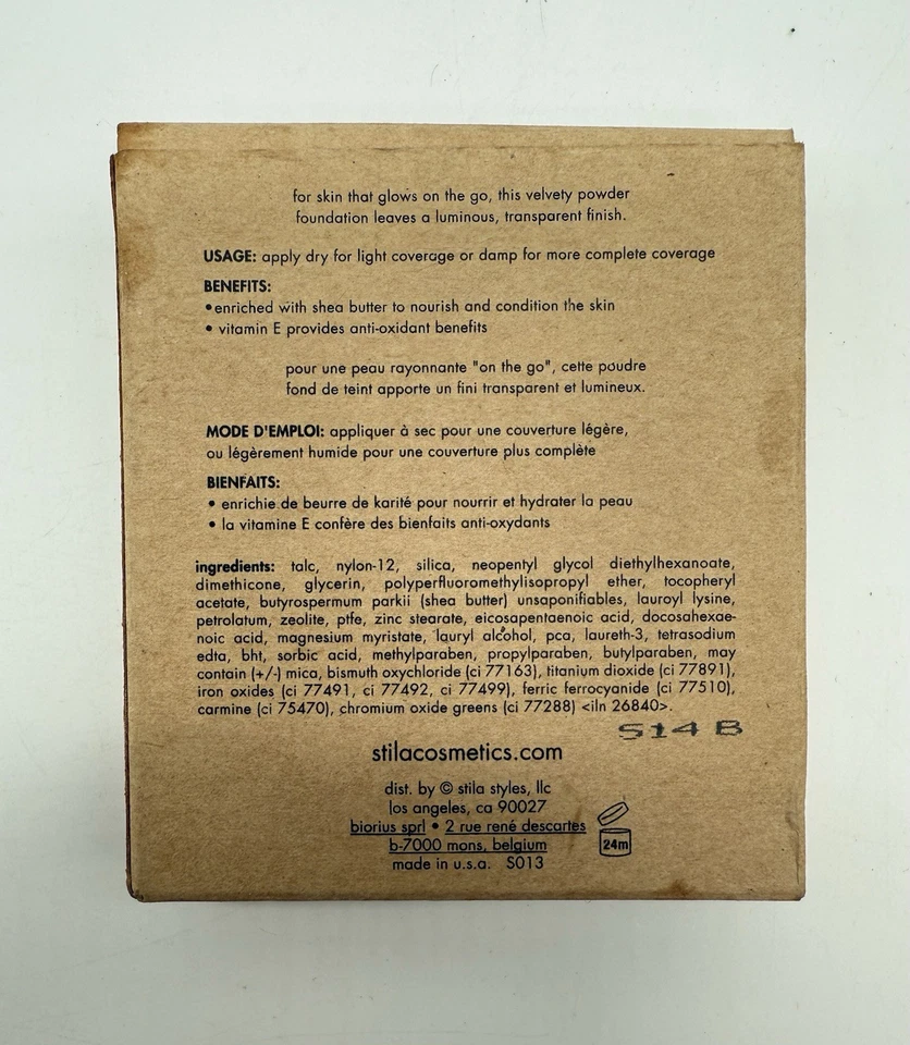 Stila Illuminating Powder Smooth Foundation Refill - 10 Watts (0.35 oz) NEW - Image 2 of 4