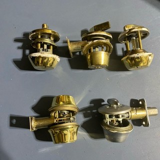 Kwikset Lote de 5 cerraduras de perno muerto Schlage sin llaves piezas/reparación