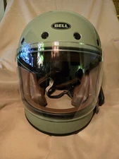 Bell Bullitt GT Medium Motorcycle Helmet  With Cardo