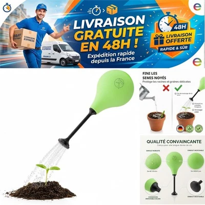 Arrosoir plantes intérieur HappySeed 224 ml bonsaïs boutures - Photo 1/4