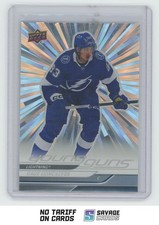 2024-25 Upper Deck Young Guns Outburst Gage Goncalves #247 Tampa Bay Lightning