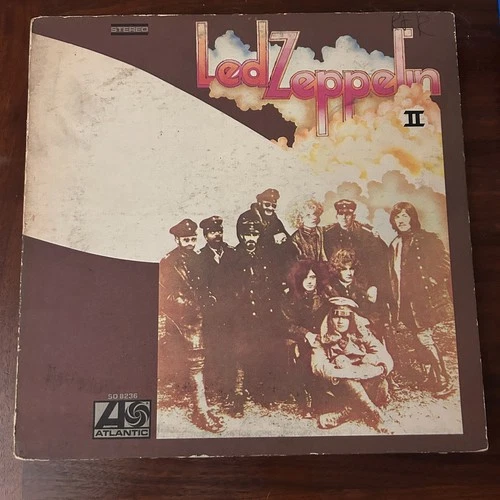LED ZEPPELIN "Led Zeppelin II" LP  vinyl  RL HOT MIX Both Sides Robert Ludwig