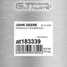 AT183339 HYDRAULIC CYLINDER ROD fits JOHN DEERE (Surplus Open Box)