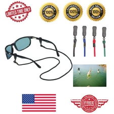 Adjustable Lens Leash Eyewear Retainer - Secure Sunglasses Holder for Adventures