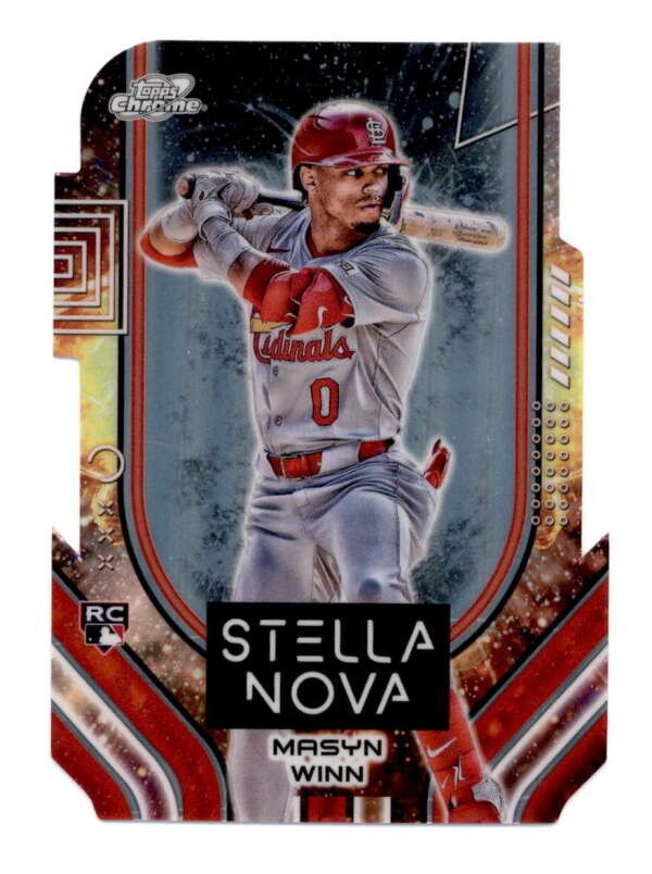 MASYN WINN 2024 TOPPS COSMIC CHROME #SN-2 DIE-CUT ROOKIE STELLA NOVA SSP T6459