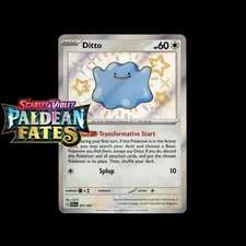 Pokemon Paldean Fates: Choose Your Card! - Holos/Reverse Holos EX Baby Shiny NM