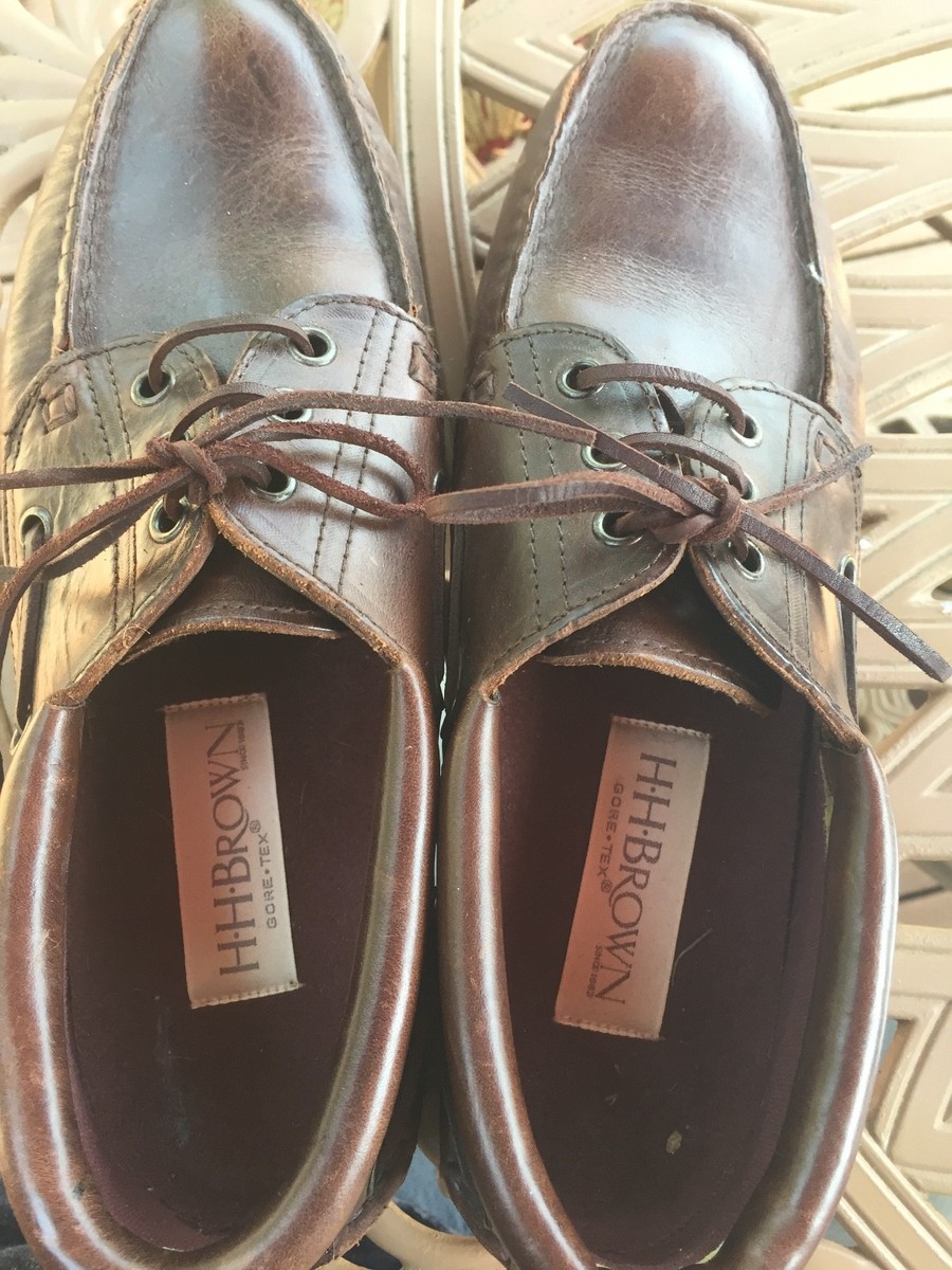 Men's shoes, HH Brown, brown, lace up, pre-owned - Main Image