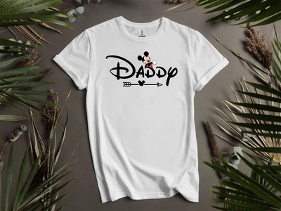 Papa Mickey Mouse T-Shirt T Shirt Herren Damen Unisex Tshirt L82