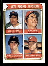 1974 Topps Baseball #608 Rookie Pitchers EX/MT *d2