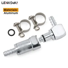 1/4“ For BMW Gas Tank Fuel Line Hose Quick Release Disconnect Coupling Set