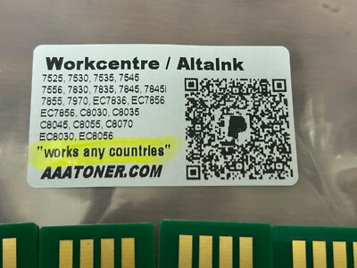 5 CARTUCCE STAMPANTE Per Xerox WC 7525 7530 7535 7545 75556 7830 7835 - Foto 5