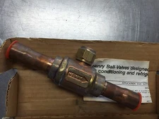 900307 Henry Refrigerent Ball Valve  7/8" O.D. Solder