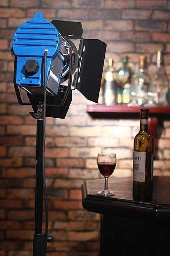 650W Fresnel Tungsten Spotlight Light + Bulb studio video film lighting - Picture 7 of 8