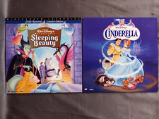 Lot of Two Disney Classics on Laserdisc - Cinderella and Sleeping Beauty
