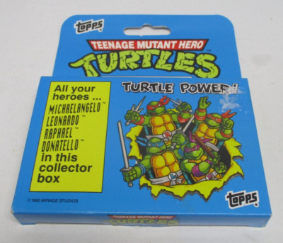 1990 Topps TEENAGE MUTANT NINJA TURTLES 66 Factory Card Set HERO CM3823