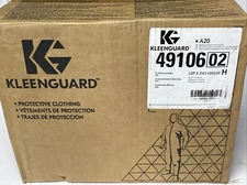 KleenGuard 49106 A20 White Coveralls 3XL 20Ct Breathable Particle Protection New