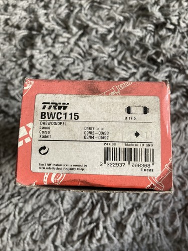 TRW BWC115 Wheel Cylinder For Vauxhall Nova, Astra Mk1/2/3