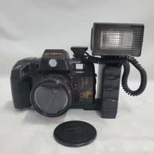 Olempia Big Royal View 35mm Film Camera 50mm Lens with Flash Untested 