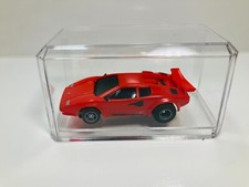 TYCO LAMBORGHINI Slot car in RED Display SUPER CLEAN 440 Magnum chassi