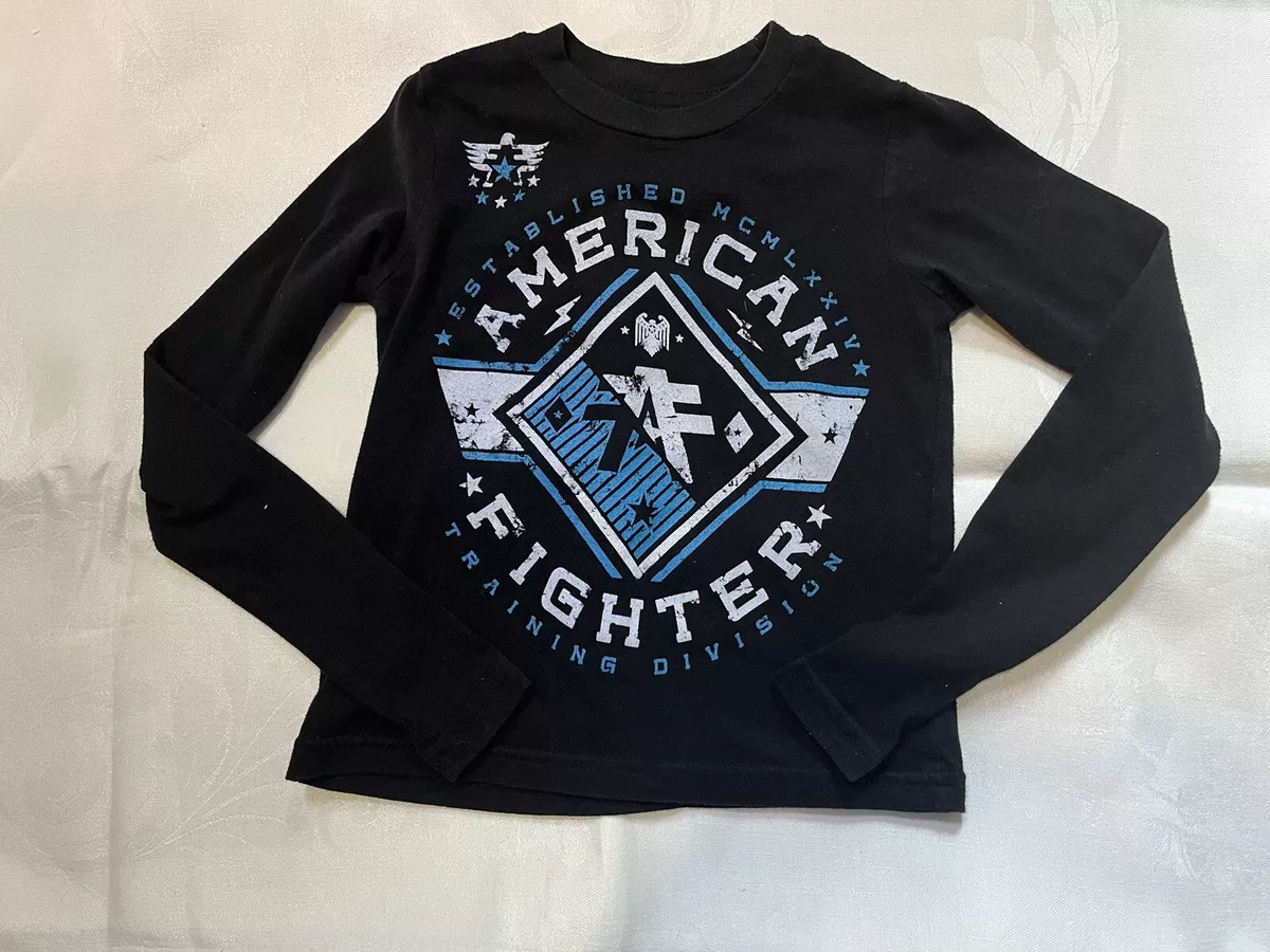 American Fighter long sleeve shirt Baby Toddler Size 2T