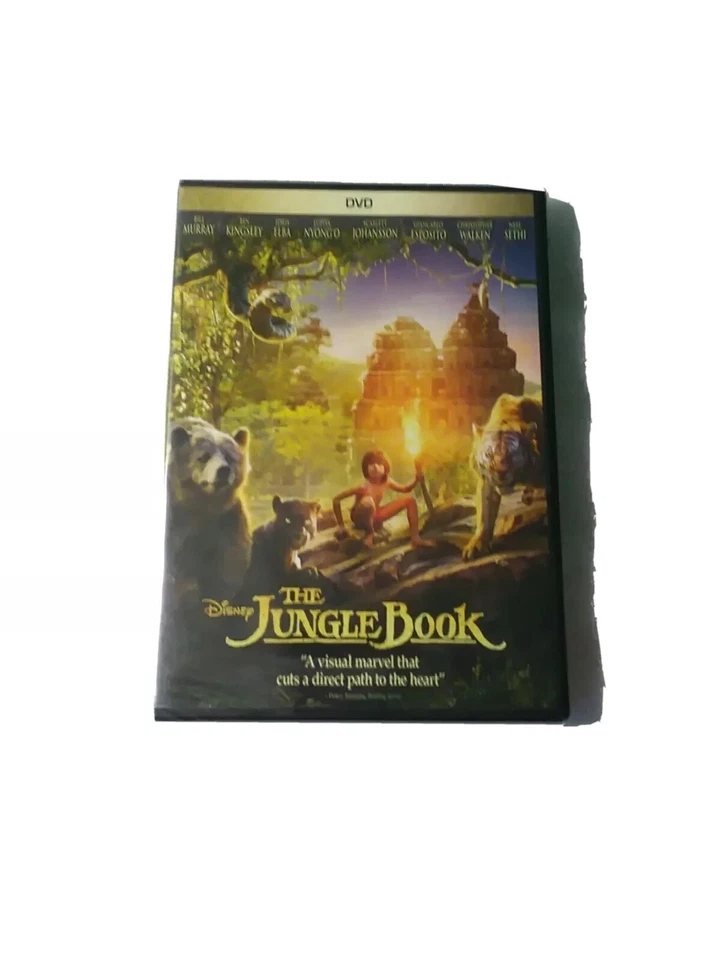 Jungle Book dvd 2016 Sealed With Bonus Features Foto 2 de 4