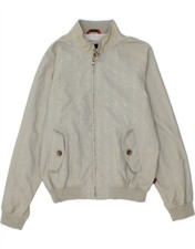 Kappa Womens Bomber Jacket Uk 18 Xl Grey Check Polyester Bt09