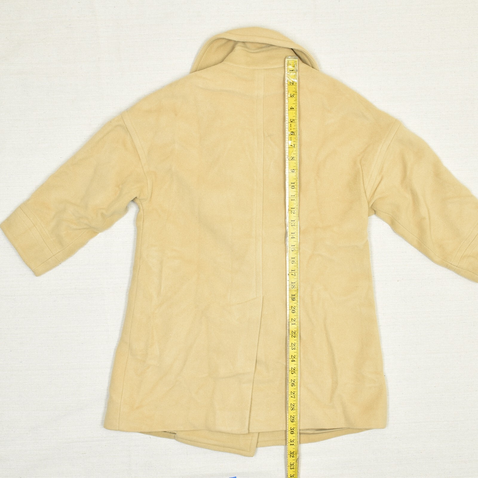 Talbots Women Button Pea Coat Solid Pockets Wool … - image 5