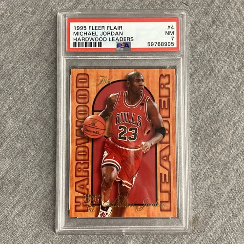 1995 Fleer Jordan PSA 7