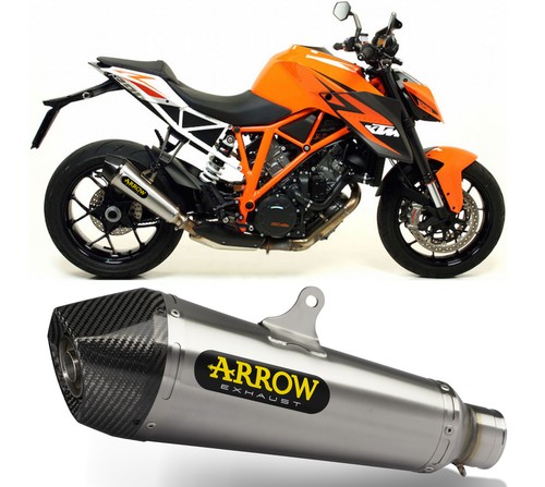 ARROW POT ECHAPPEMENT APPROUVE X-KONE NICHROM C KTM 1290 SUPERDUKE R 2014 14 - Photo 2/5
