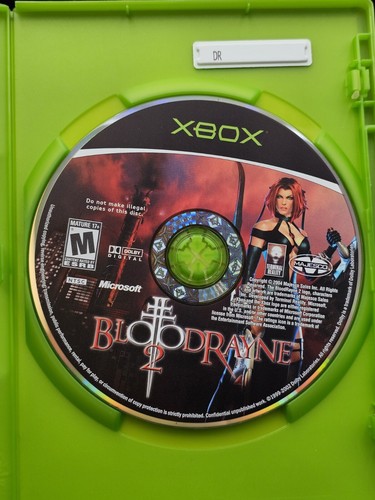 BloodRayne 2 (Microsoft Xbox, 2004) Complete CIB Tested Working - Picture 7 of 8