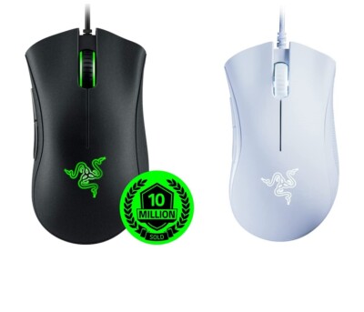 Razer DeathAdder Essential Gaming-Maus mit optischem 6.400-DPI-Sensor - GE