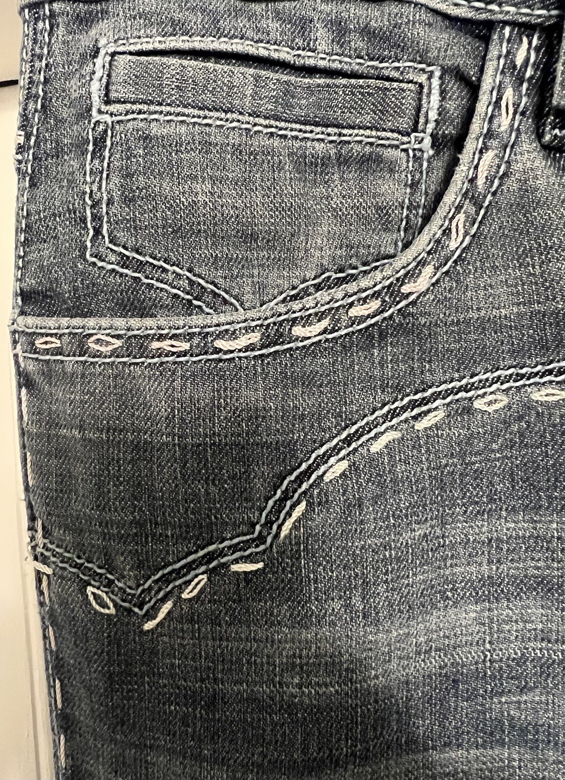 Authentic Antik Denim multicolored logo jeans wid… - image 8