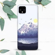 Abstract Forest Mountains Nature Case For Google Pixel 2 3 3a 4 4a 5 6 7 8 XL